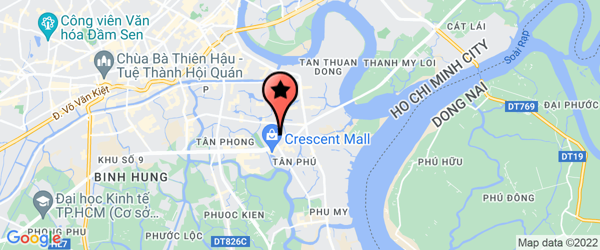 Bản đồ đến địa chỉ Công Ty TNHH Một Thành Viên Framis Việt Nam