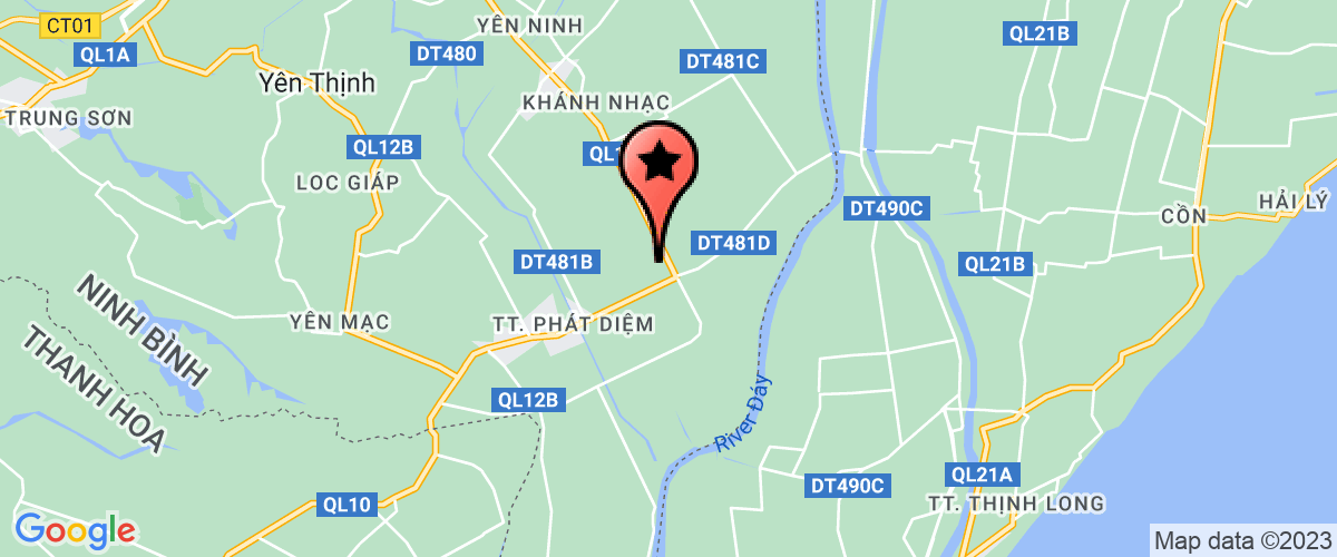 Bản đồ đến địa chỉ Trường PTTH Kim Sơn B
