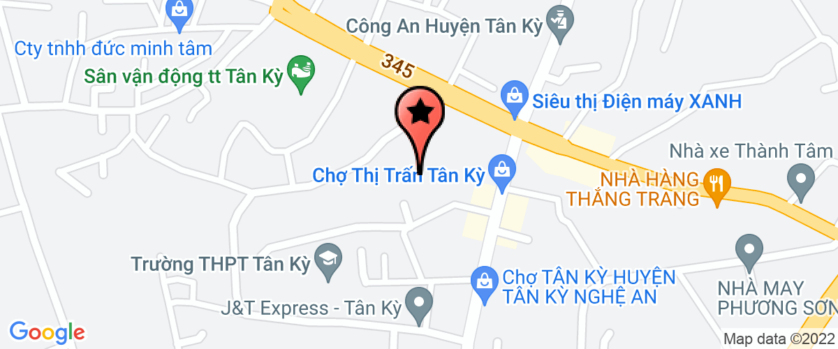 Bản đồ đến địa chỉ Toà án huyện Tân Kỳ
