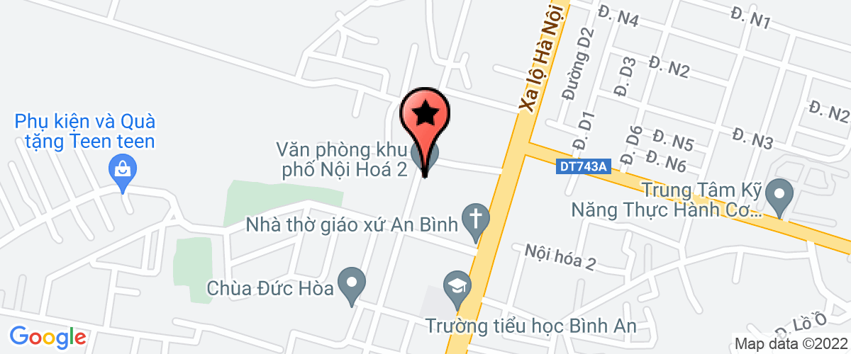 Bản đồ đến địa chỉ Công Ty TNHH Một Thành Viên Cơ Khí Và Xây Dựng Công Thành Đạt