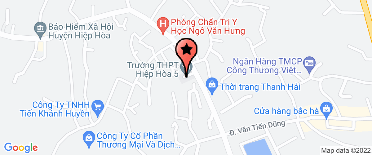 Bản đồ đến địa chỉ Công Ty TNHH MTV Hiệp Hòa Không Gian Xanh