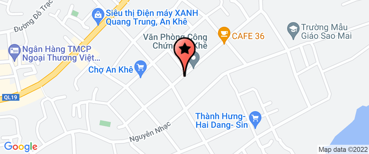 Bản đồ đến địa chỉ Chi Nhánh Dntn Thượng Hải Tại An Khê