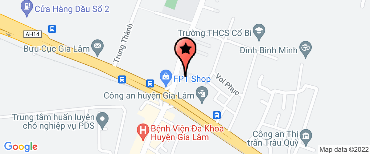 Bản đồ đến địa chỉ Công ty TNHH đồng hồ nước hà nội