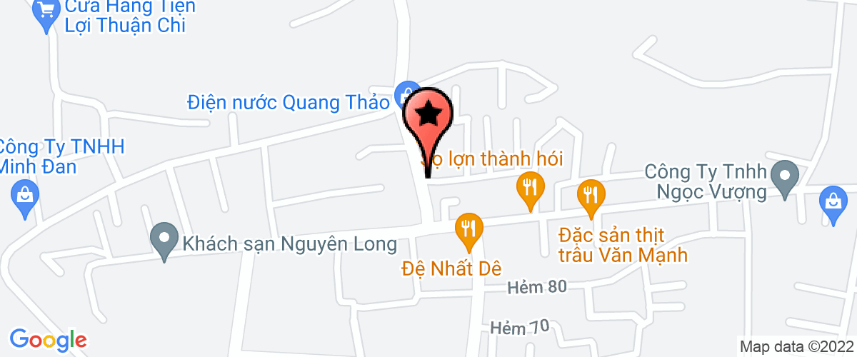 Bản đồ đến địa chỉ Công Ty TNHH Sản Xuất Trà Và Cà Phê Thanh An