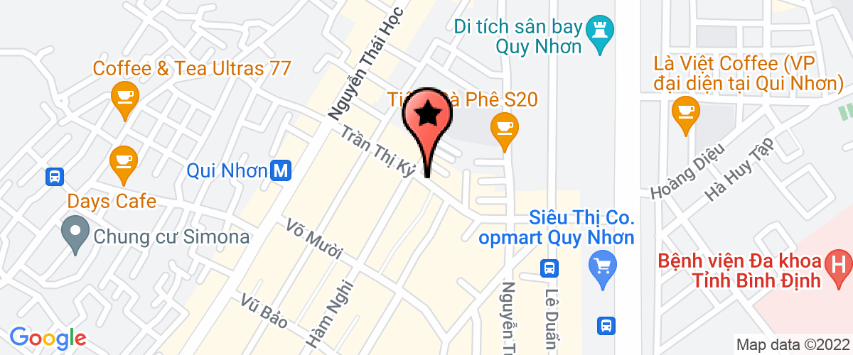 Bản đồ đến địa chỉ Công Ty TNHH Dịch Vụ Và Đại Lý Thuế Bình Định