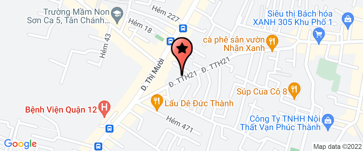 Bản đồ đến địa chỉ Công Ty TNHH May Gia Công Thuận Phát