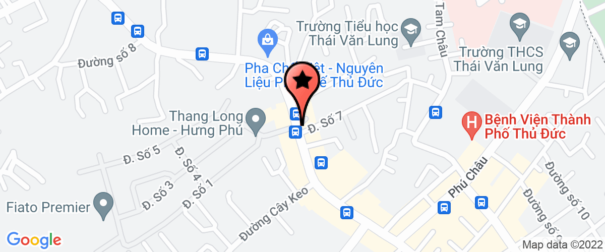 Bản đồ đến địa chỉ Công Ty TNHH Một Thành Viên May Mặc Thiên Việt