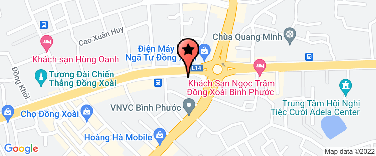 Bản đồ đến địa chỉ Công Ty Cổ Phần Đầu Tư Và Thương Mại Thiên Hoàng Hà