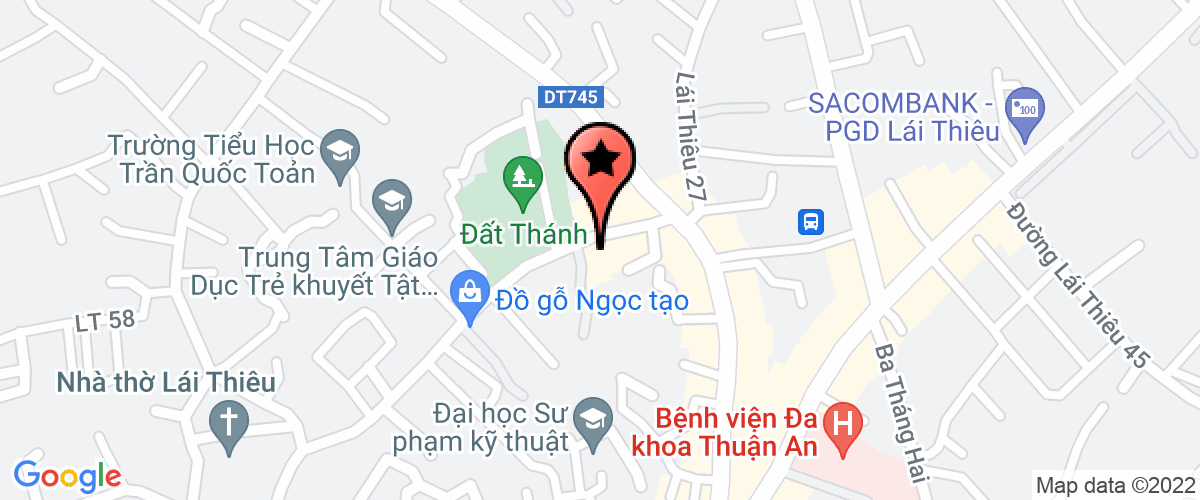 Bản đồ đến địa chỉ Công Ty TNHH Một Thành Viên Thương Mại - Dịch Vụ Đặng Hưng
