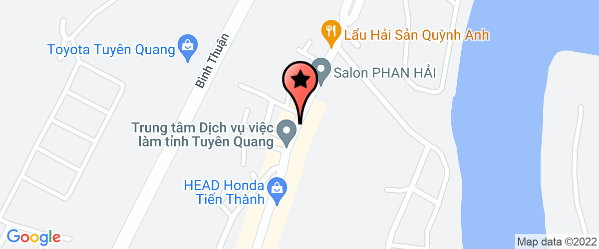 Bản đồ đến địa chỉ Công Ty Trách Nhiệm Hữu Hạn Một Thành Viên Thương Mại Hồng Châu