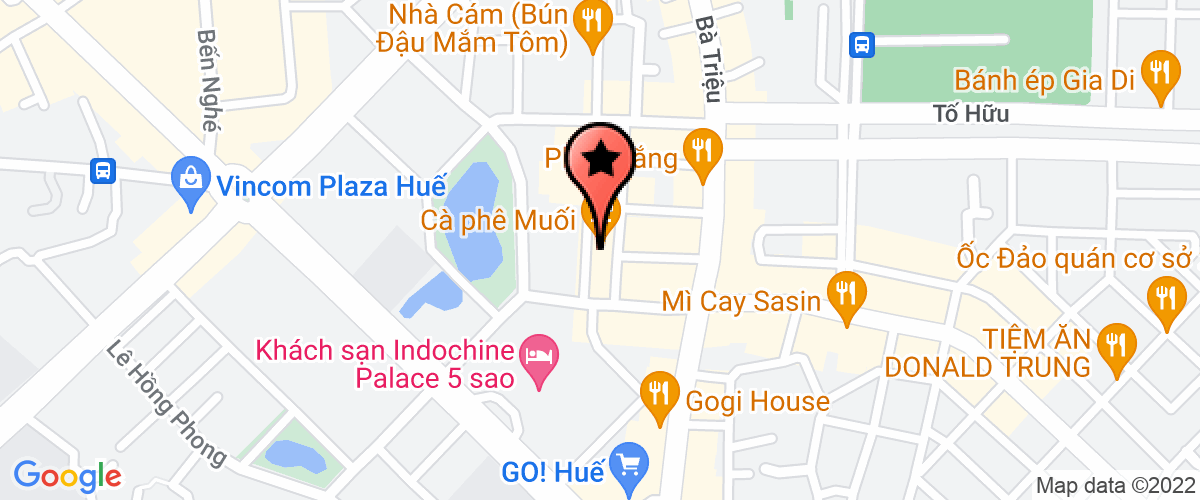 Bản đồ đến địa chỉ Phân viện Văn hoá nghệ thuật VN tại Huế