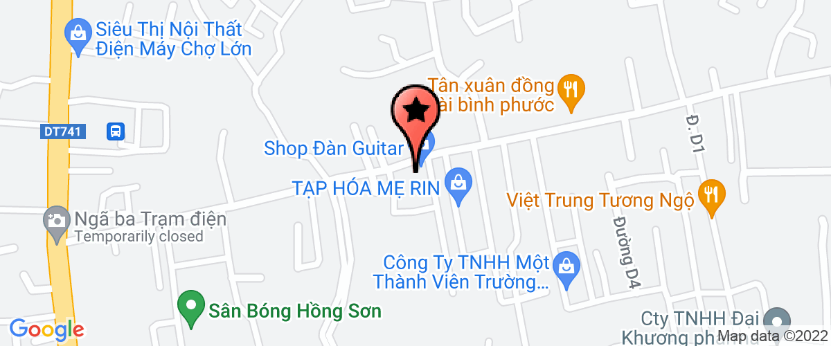 Bản đồ đến địa chỉ Công Ty TNHH Một Thành Viên Thương Mại Thiên Lộc