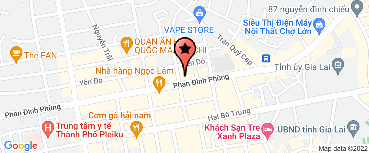 Bản đồ đến địa chỉ Công Ty TNHH Nguyễn Hoài