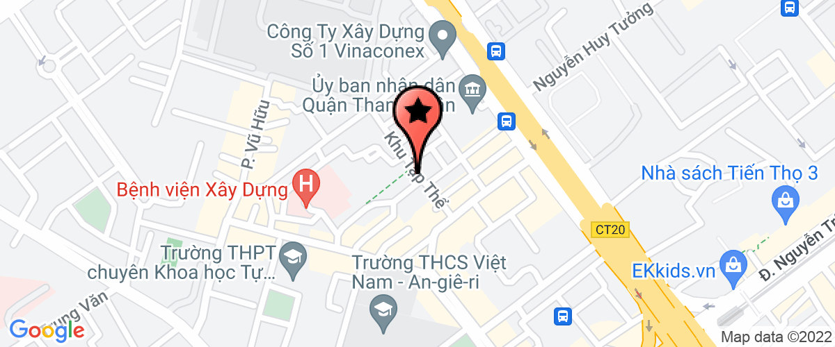 Bản đồ đến địa chỉ Công Ty Cổ Phần Thương Mại Tkh Việt Nam