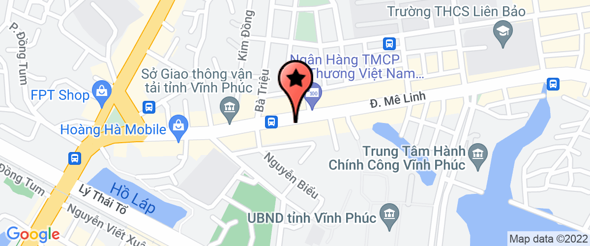 Bản đồ đến địa chỉ Công Ty TNHH Thiết Bị Ngành May Thsm