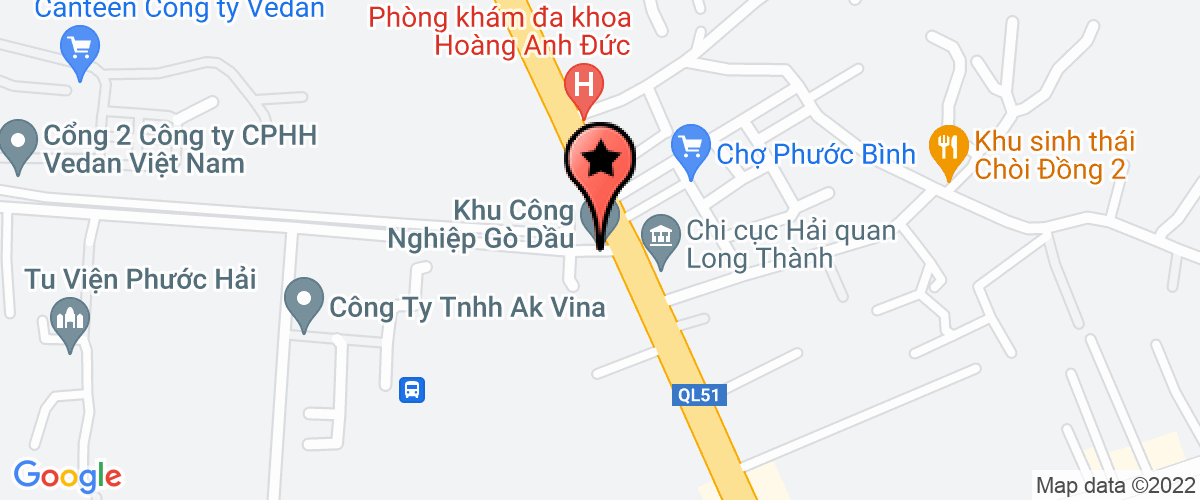 Bản đồ đến địa chỉ Công ty hóa chất Shell Việt Nam TNHH