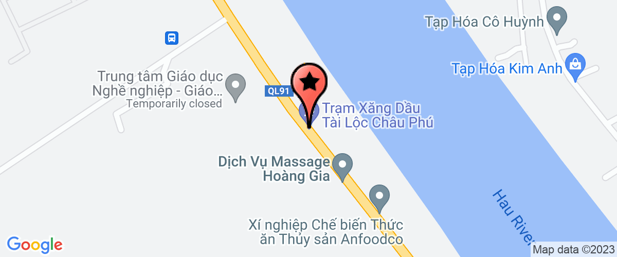 Bản đồ đến địa chỉ Cty TNHH  ĐLý Bảo Hiểm Nhân Thọ Phú Châu