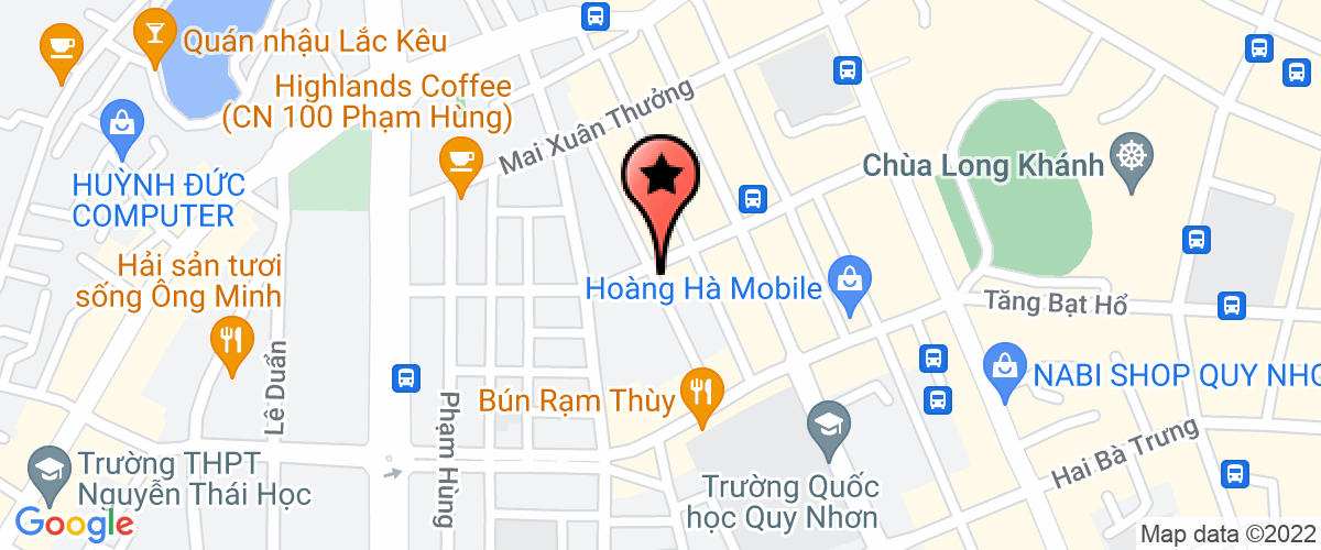 Bản đồ đến địa chỉ Công Ty TNHH Hana Events