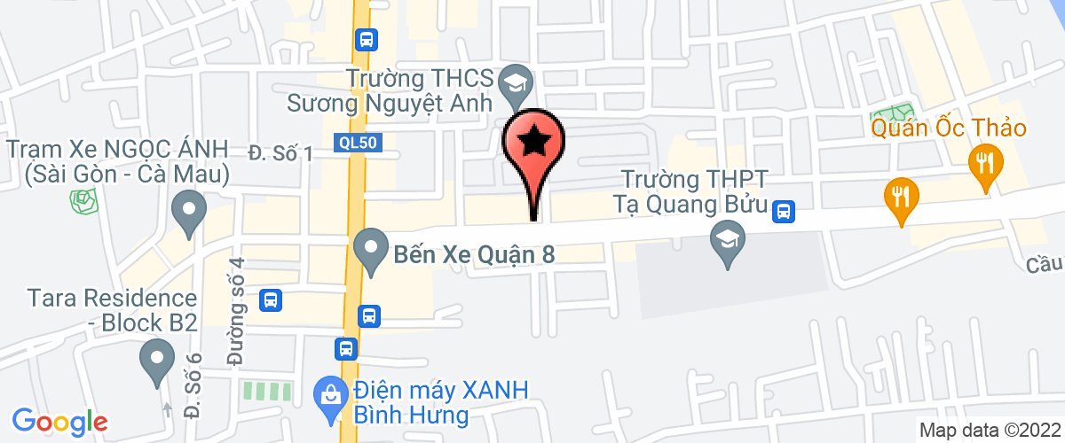 Bản đồ đến địa chỉ Công Ty TNHH SX TM DV Minh Thanh