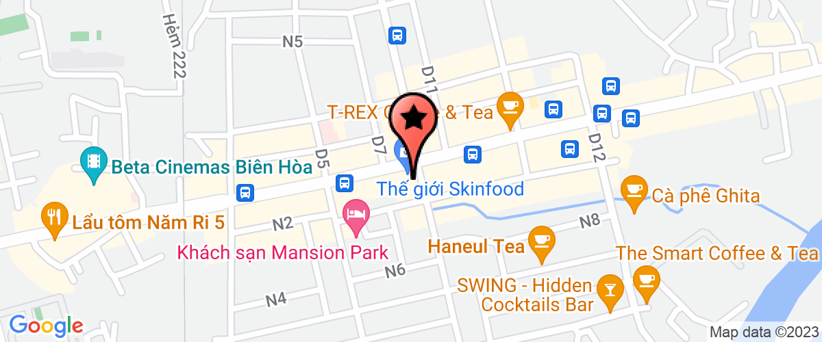 Bản đồ đến địa chỉ Chi Nhánh Công Ty TNHH Một Thành Viên Thương Mại V.T.H