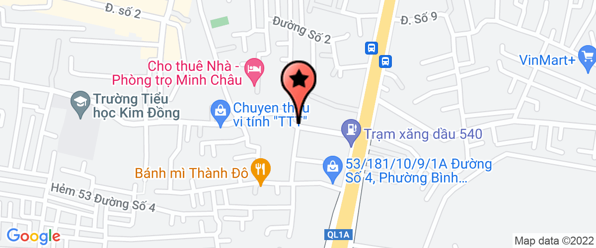 Bản đồ đến địa chỉ Công Ty TNHH Sản Xuất Thương Mại Cơ Khí Sáng Tạo Mới