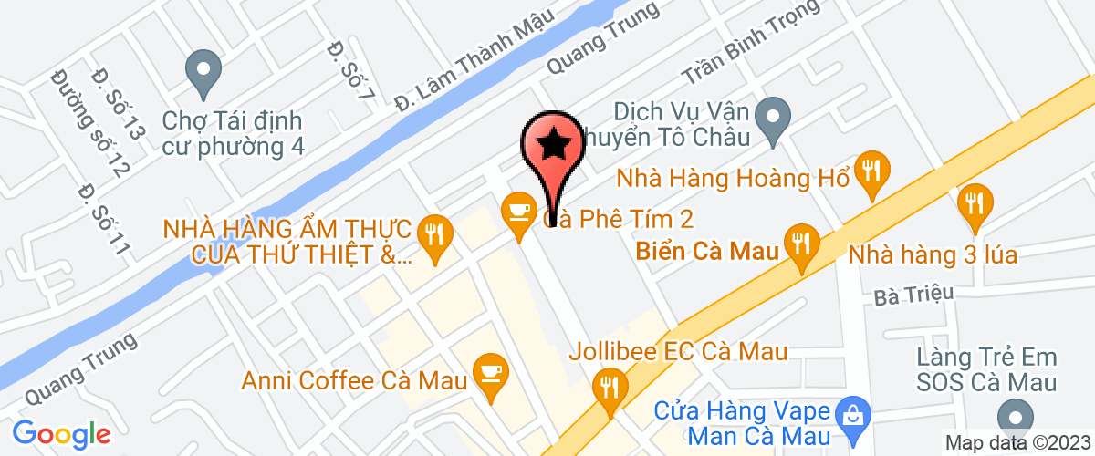 Bản đồ đến địa chỉ Công Ty TNHH Một Thành Viên Phân Phối Thương Mại Dịch Vụ Thành Danh