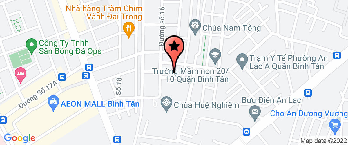 Bản đồ đến địa chỉ Công Ty TNHH Sản Xuất Thương Mại Dịch Vụ Kỹ Thuật Tre Việt
