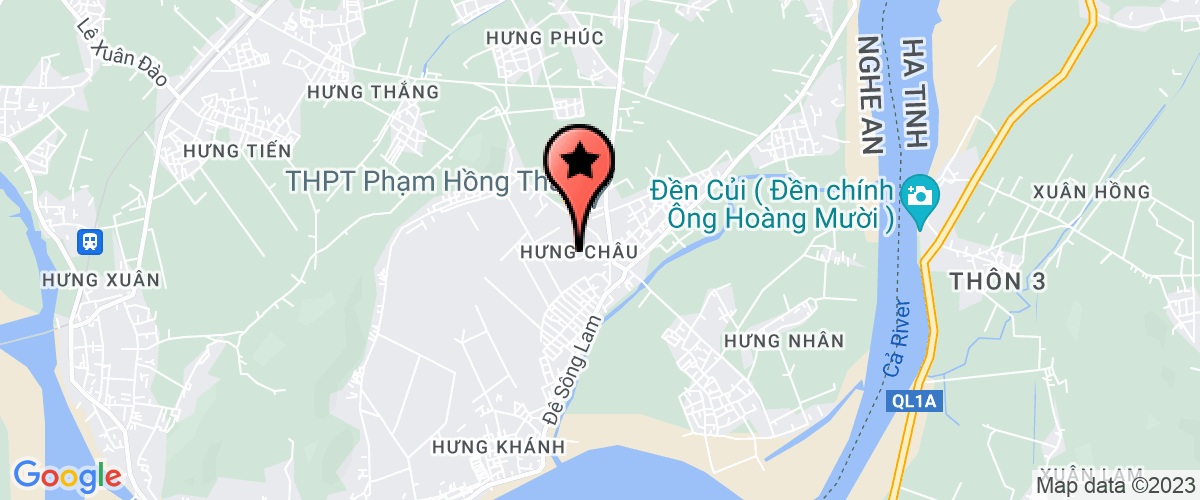 Bản đồ đến địa chỉ UBND xã Hưng Châu