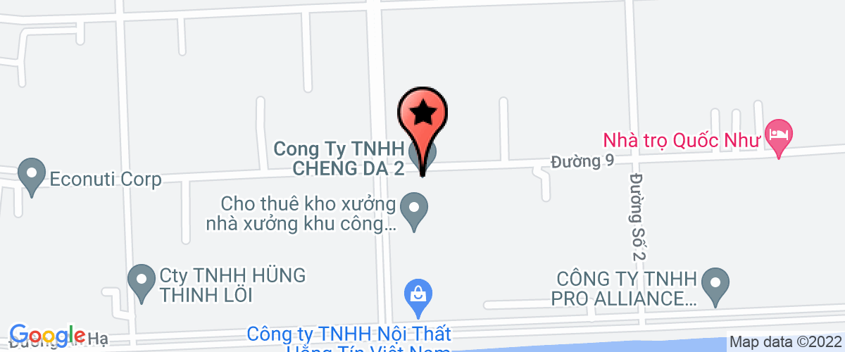 Bản đồ đến địa chỉ Công Ty TNHH Cheng Da Iii