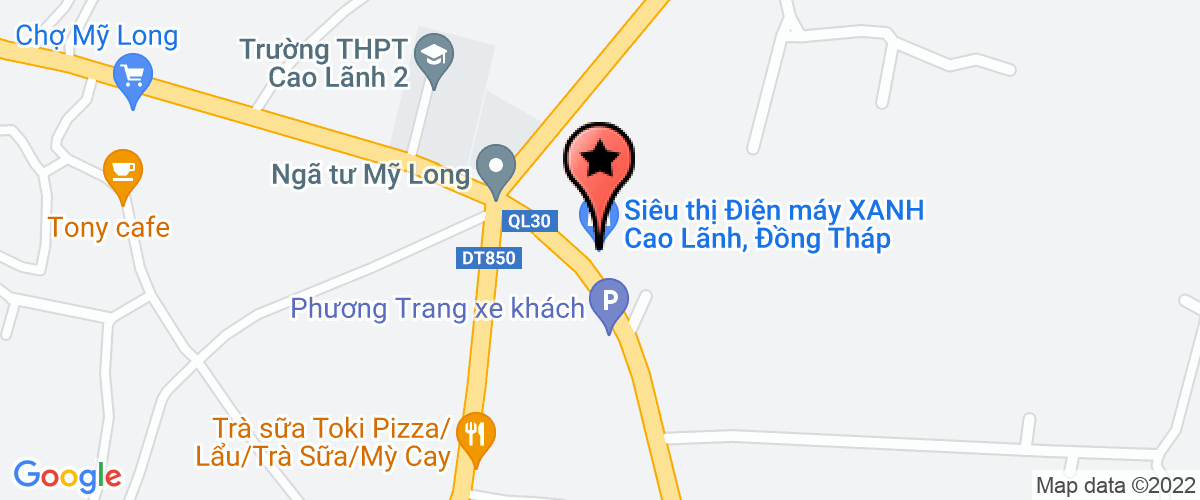 Bản đồ đến địa chỉ Công Ty TNHH Vật Liệu Xây Dựng Hoài Nam