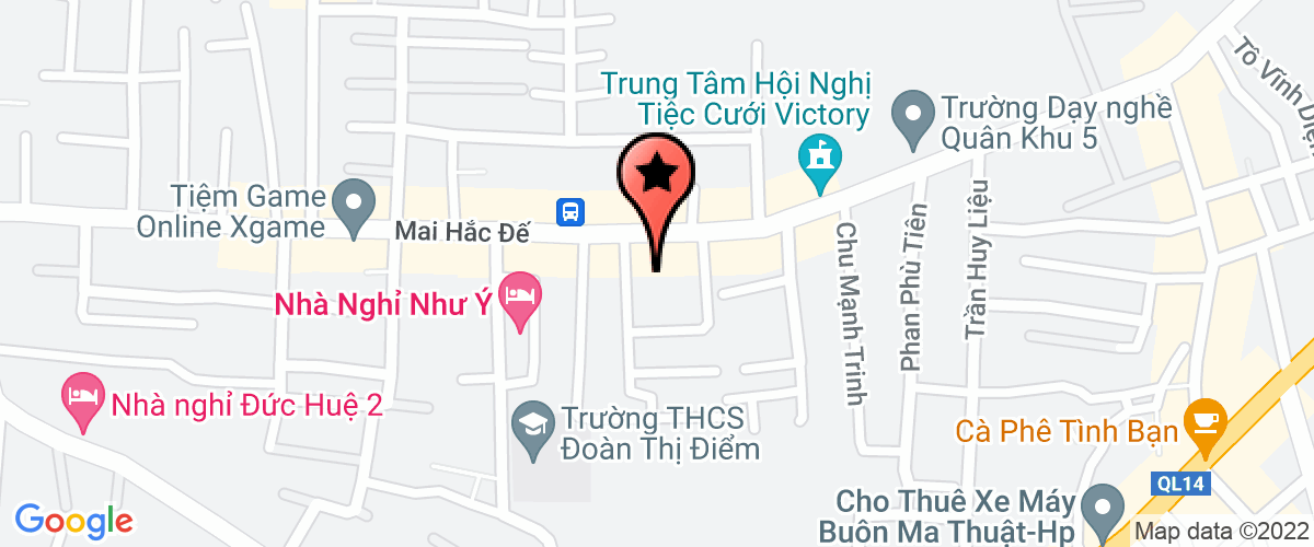 Bản đồ đến địa chỉ Công Ty TNHH Một Thành Viên Quản Lý Công Trình Thuỷ Lợi Đắk Lắk