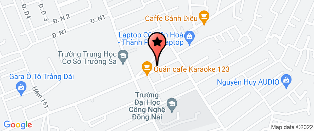 Bản đồ đến địa chỉ Công Ty TNHH Đô Nai Pha Cô