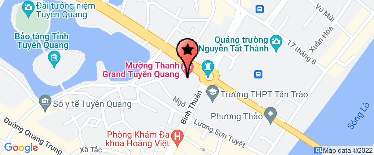 Bản đồ đến địa chỉ Công Ty Trách Nhiệm Hữu Hạn Thắng Lợi