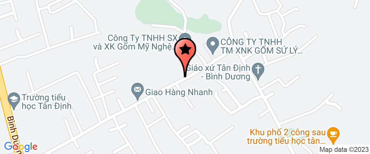 Bản đồ đến địa chỉ Công Ty TNHH Một Thành Viên Dịch Vụ Bảo Vệ Sài Gòn Long Hải - Chi Nhánh Bình Dương
