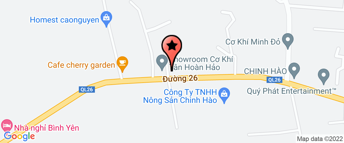 Bản đồ đến địa chỉ Công Ty TNHH Thương Mại Dịch Vụ Mạnh Hùng Ea Phê