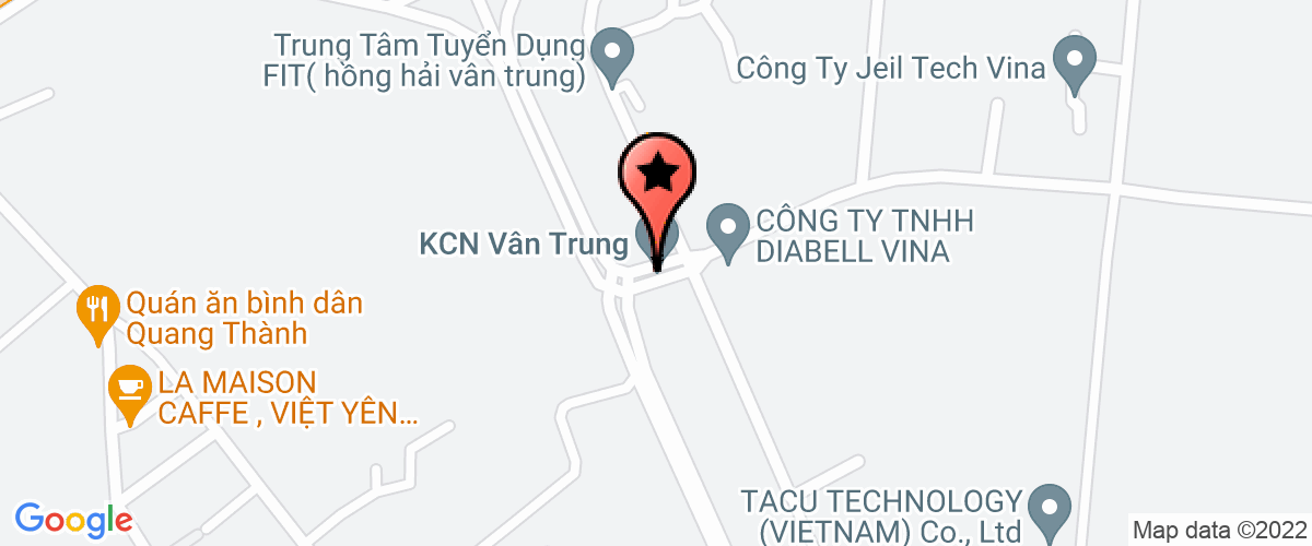 Bản đồ đến địa chỉ Công Ty TNHH Điện Tử Long Tao Vina