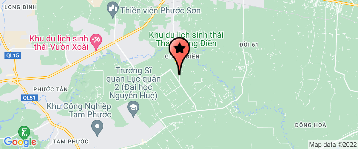 Bản đồ đến địa chỉ Công ty TNHH MTV SUNGDO VINA