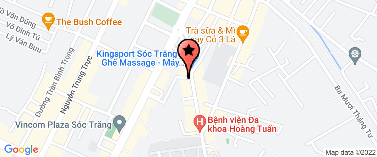 Bản đồ đến địa chỉ Công Ty TNHH Một Thành Viên Xổ Số Kiến Thiết Sóc Trăng