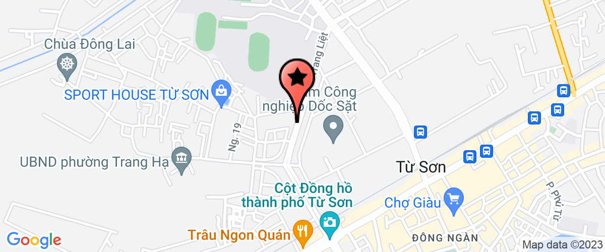 Bản đồ đến địa chỉ Doanh Nghiệp TN Cung ứng Nguồn Nhân Lực Bắc Ninh