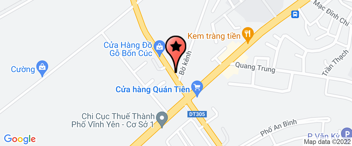 Bản đồ đến địa chỉ Thuế nhà thầu Công ty TNHH VINAKOREA