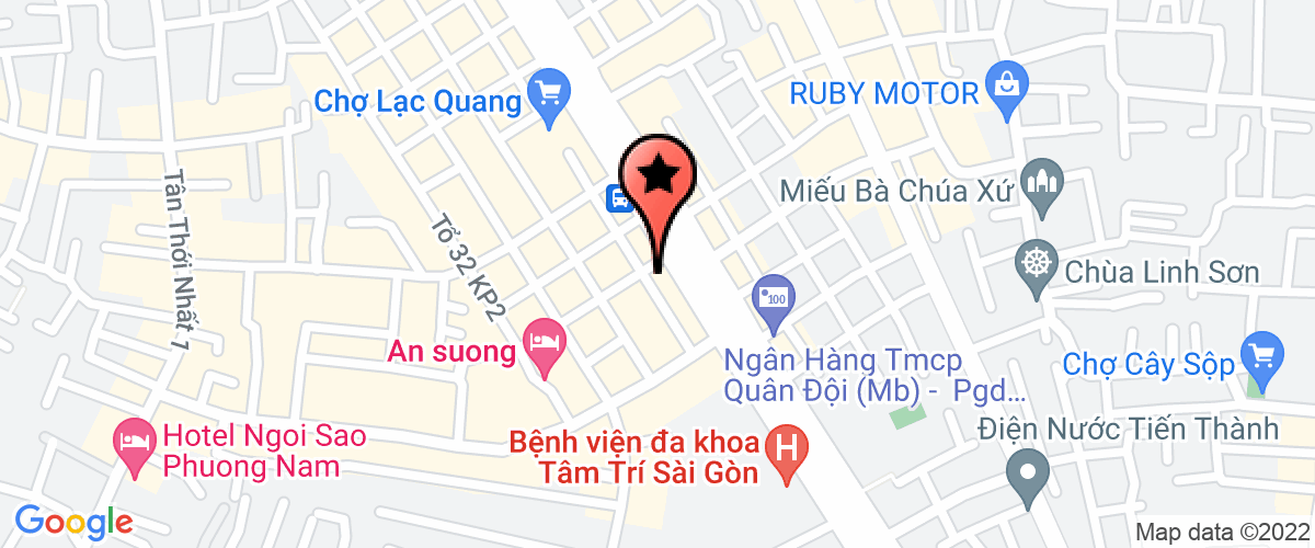 Bản đồ đến địa chỉ Cty TNHH Công Nghệ Thương Mại Dịch Vụ Minh Phát