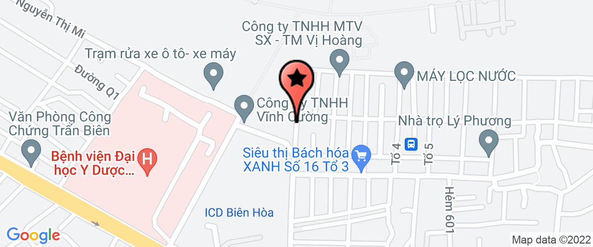 Bản đồ đến địa chỉ Công Ty TNHH Dịch Vụ Bảo Vệ Hc Nam Việt