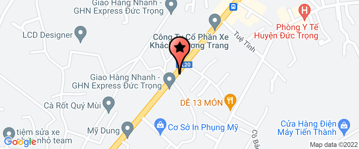 Bản đồ đến địa chỉ Công Ty TNHH Thể Dục Thể Thao Lan Linh