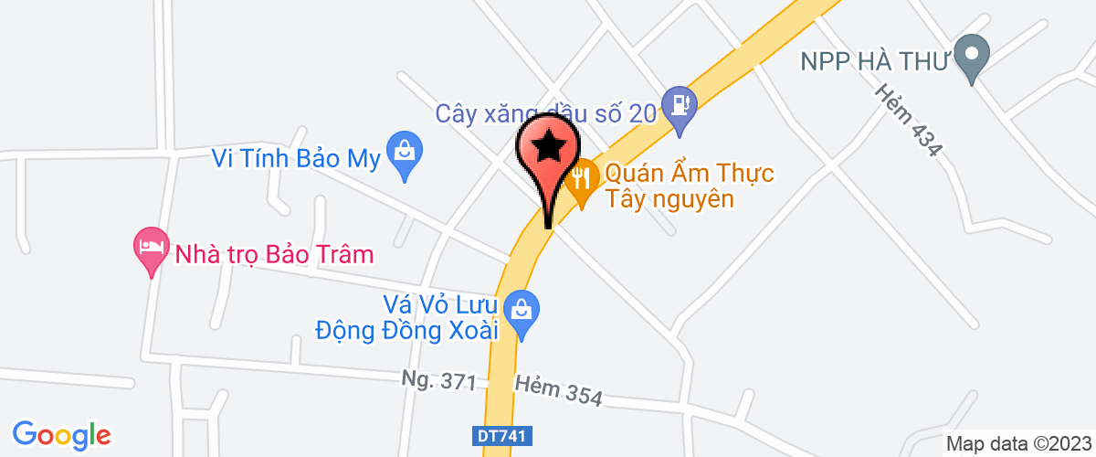 Bản đồ đến địa chỉ Công Ty TNHH Một Thành Viên Thương Mại Đầu Tư Dịch Vụ Hoàng Long