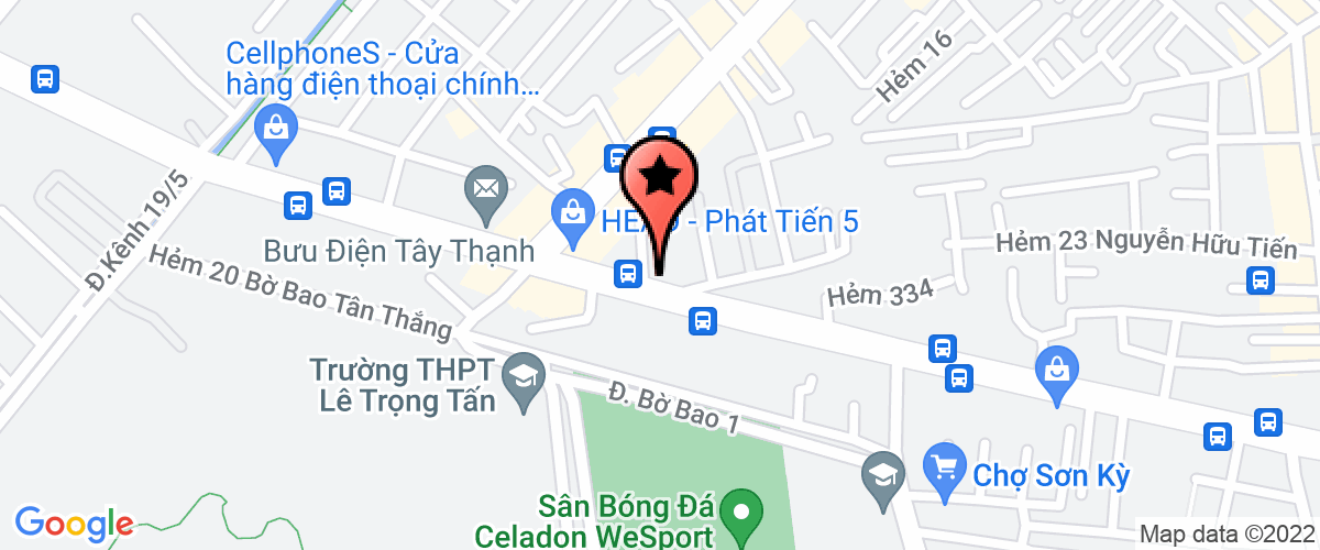 Bản đồ đến địa chỉ Công Ty Trách Nhiệm Hữu Hạn Thương Mại Dịch Vụ Nhà Hàng Đức Huy
