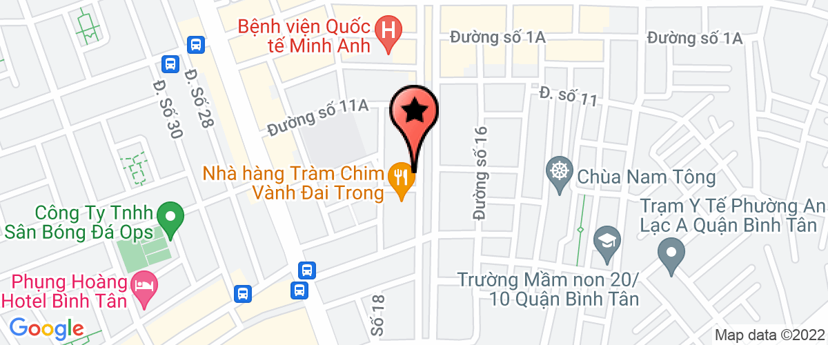 Bản đồ đến địa chỉ Công Ty TNHH Xie Sheng