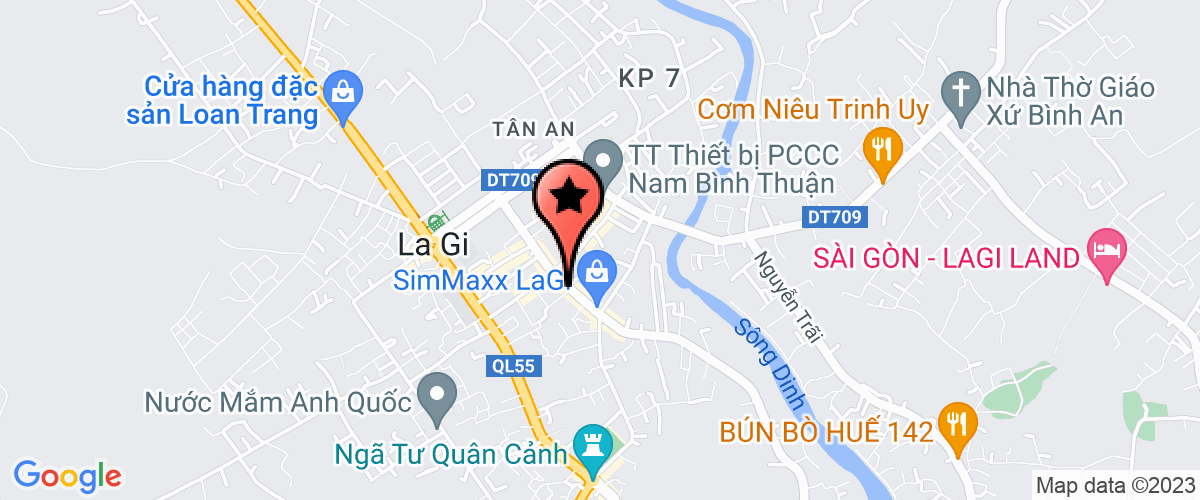 Bản đồ đến địa chỉ Chi Nhánh Công Ty TNHH SX Bánh Phở Hai Thiền - Xưởng SX Bánh Phở Hai Thiền