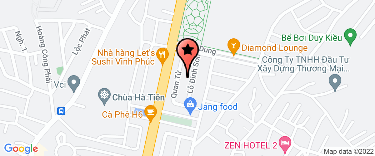Bản đồ đến địa chỉ Văn Phòng Đại Diện - Công Ty TNHH Benmark Việt Nam