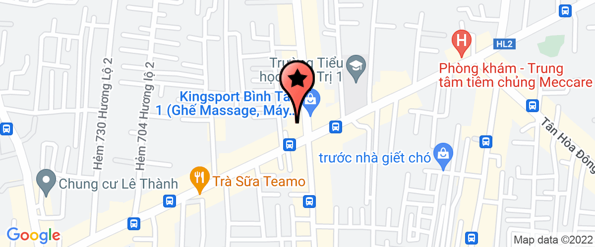 Bản đồ đến địa chỉ Công Ty TNHH Thương Mại Dịch Vụ Btt