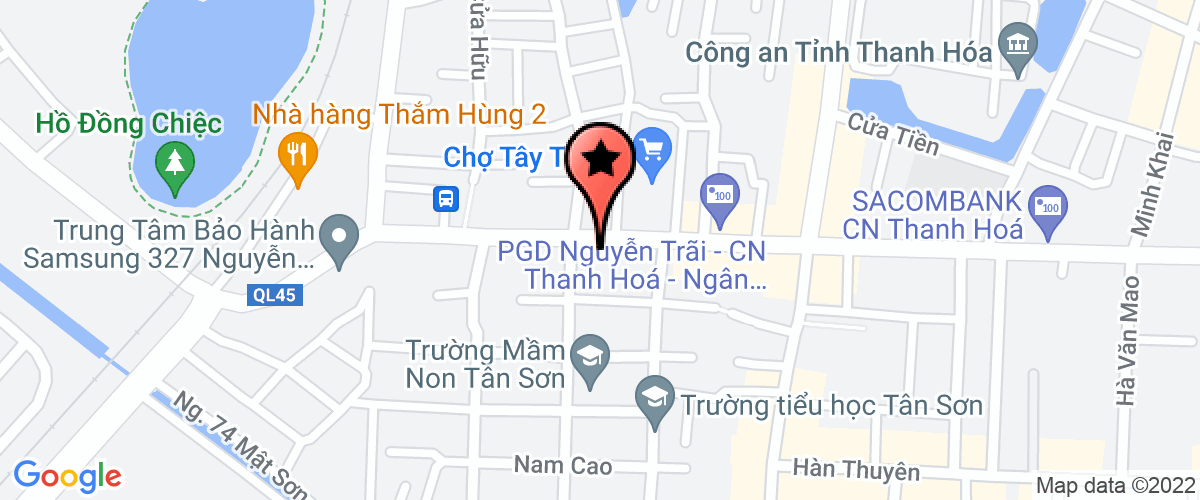 Bản đồ đến địa chỉ Công Ty TNHH MTV Dịch Vụ Y Tế Lam Kinh